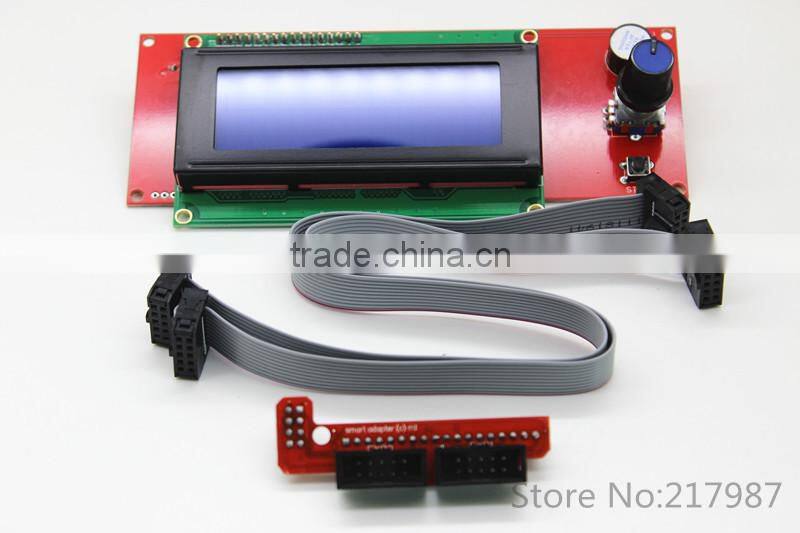 NEW 1pcs Mega 2560 R3 + 1pcs RAMPS 1.4 Controller + 5pcs A4988 Stepper Driver Module+1pcs 2004 LCD controller for 3D Printer kit