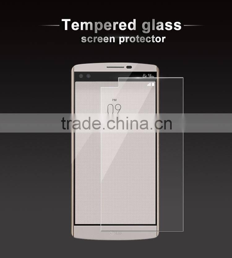 2016 tempered glass screen protector for lg v10 2.5D premium screen protector