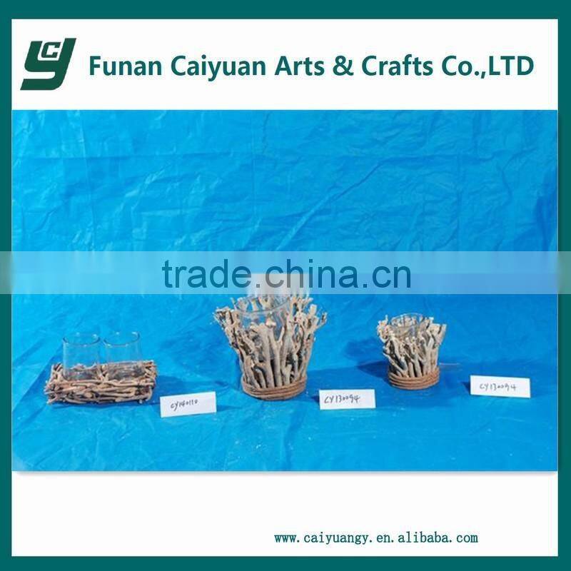 2014 hot sell new style holiday decoration wooden five star christmas tree decoration