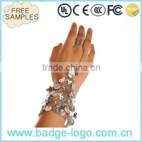 New Made Cartoon Logo Metal Bracelets China Supplier