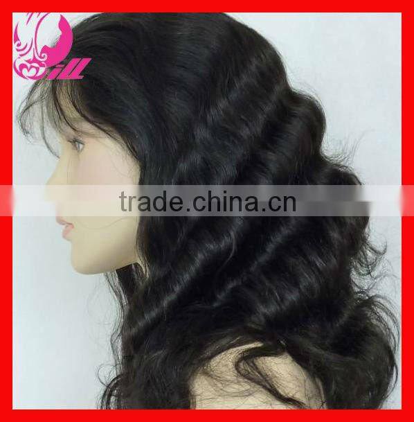 Fashion Human Hair Full Lace Wig Brazilian Hair Virgin Remy Brazilian Hair Hair Extension