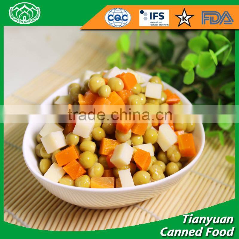 CANNED MIXED VEGETABLES