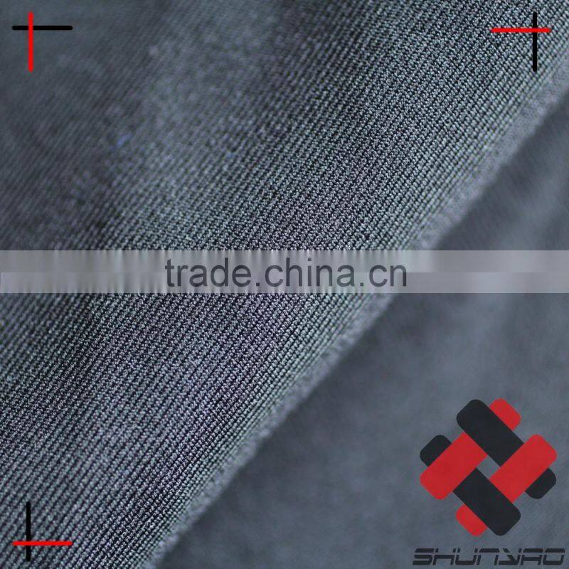 4 way mechanical stretch polyester twill fabric
