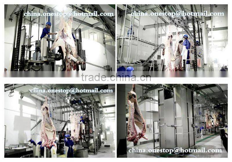 Abattoir Machine Cattle Slaughtering Equipment Halal Slaughterhouse for Cow Goat Sheep