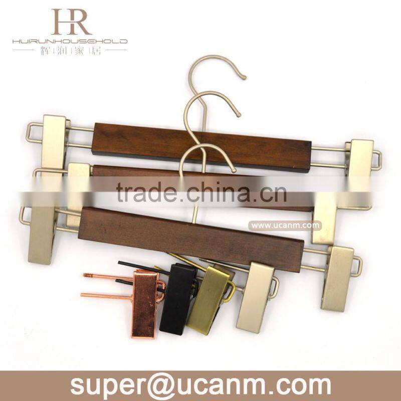 HRW-U31GV cheep wood trouser hanger