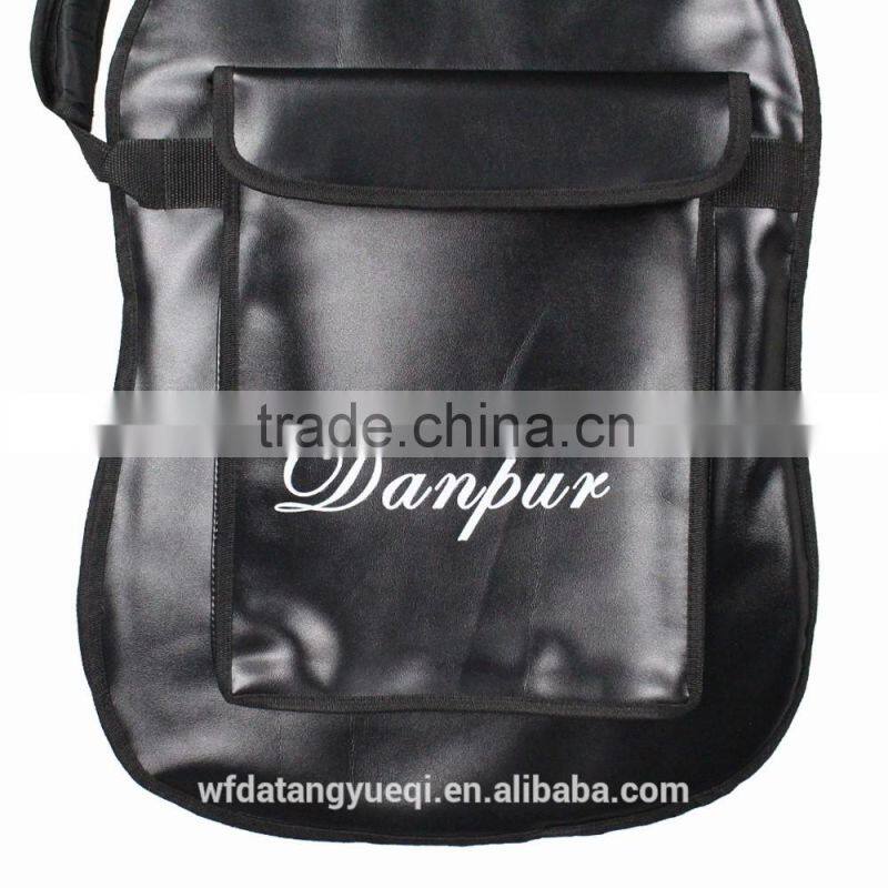 Custom designer leather guitar gig musical instrument bag