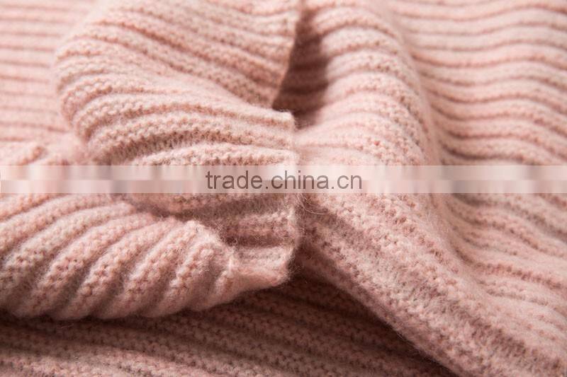 Pure color high quality acrylic winter loop snood women