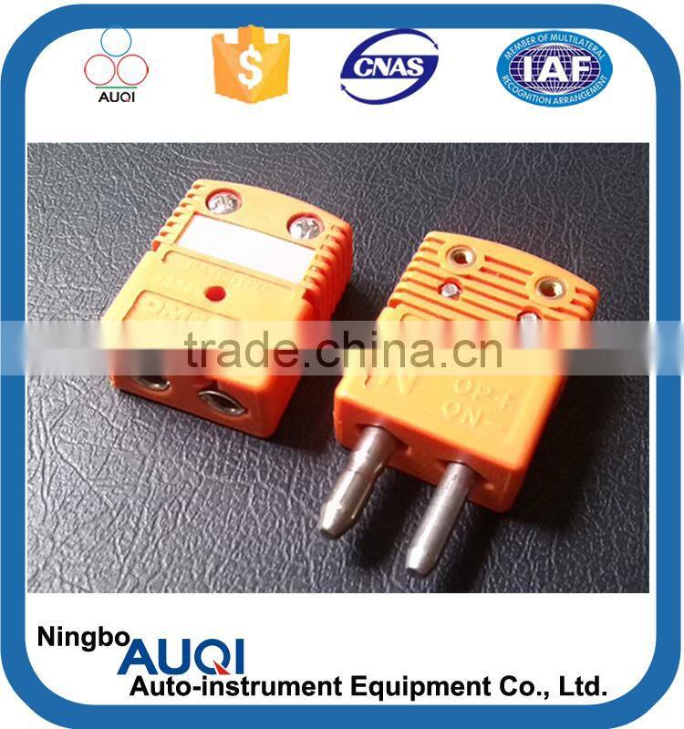 Thermocouple accessory cable connector, waterproof electrical connector, female k type thermocouple connector