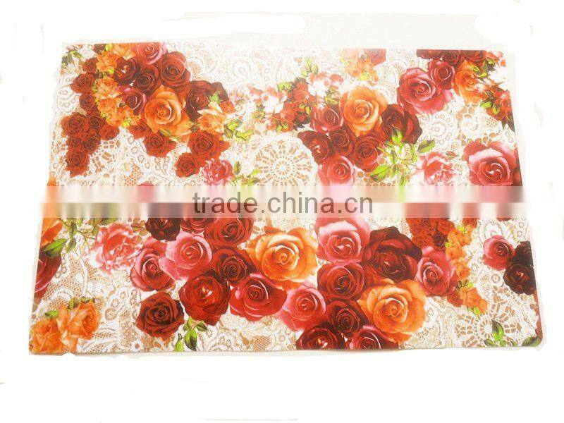plastic fruit design tablemat