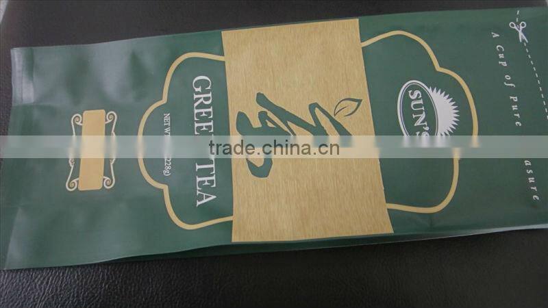 side gusset coffee packaging bags with degassing valves