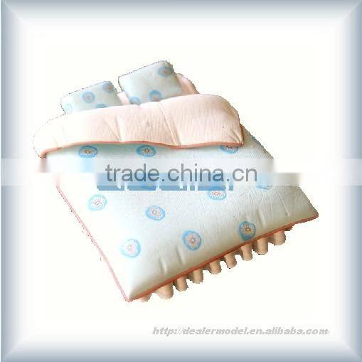 Ceramic double bed,CH-0501,Scale model ABS bed,NEW model ABS bed,architectural model furniture,model bed,beautiful bed