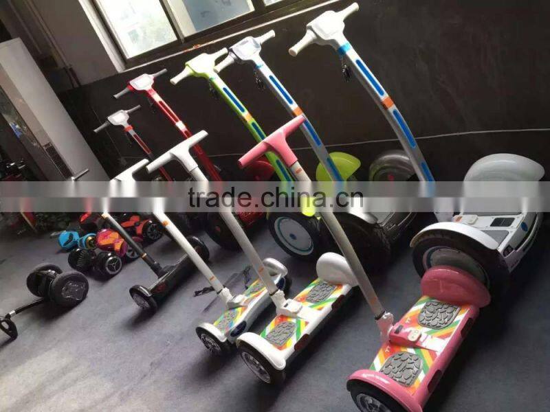 TT mini smart hoverboard 2 wheel self-balancing scooter with handlebar