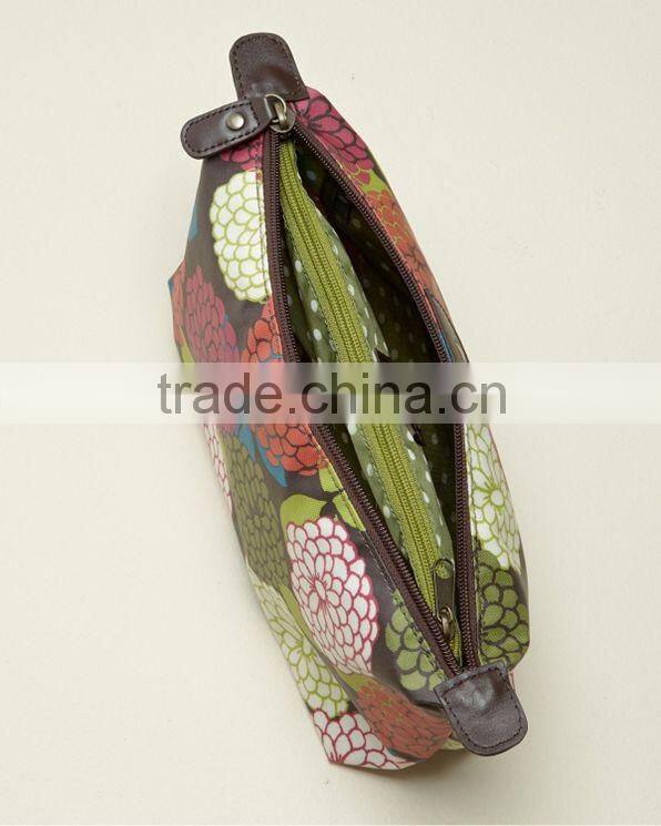 New custom Cotton Printing Cosmetics Bag
