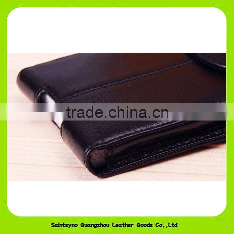 Wholesale Deboss Logo Genuine Cowhide Leather Cell Phone Case For iPhone 6 16152