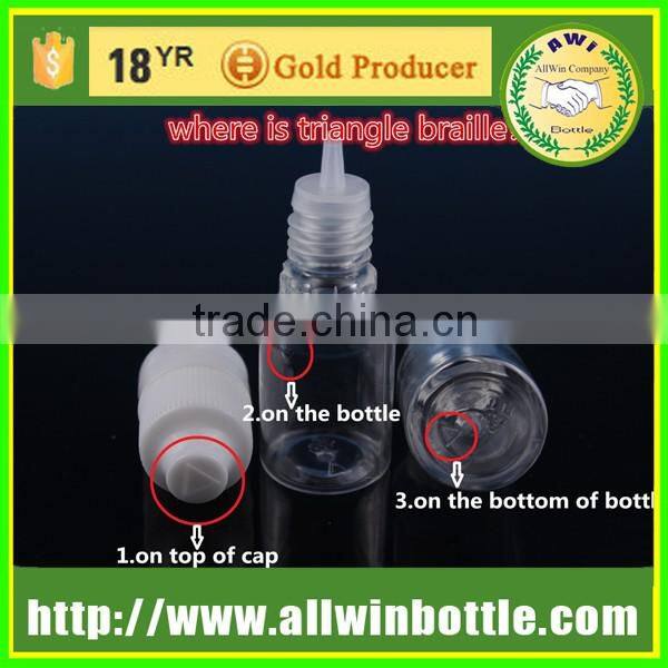 20ml 10ml e liquid dropper bottle plastic dropper bottles