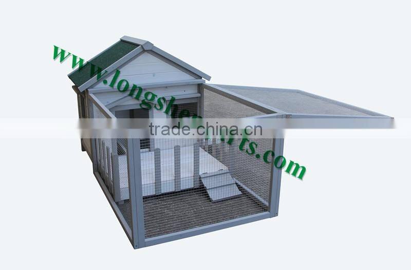 New style wooden rabbit hutch