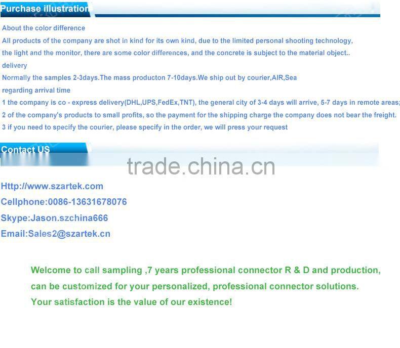 waterproof connector M8 4 pole assembly type waterproof head sensor waterproof connector