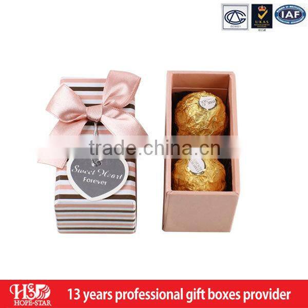 stylish chocolate box