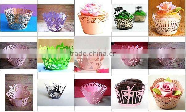 grape shape fruit cupcake wrappers cake decorations