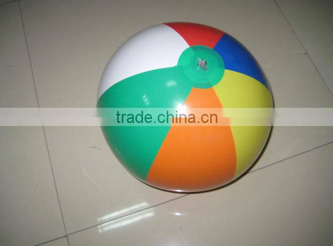 pvc inflatable beach ball with logo printing