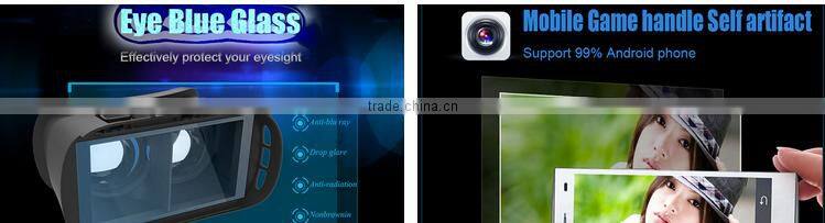 2016 Hot Selling Virtual Reality Glasses Case Plastic Google Cardboard 3D VR BOX 2.0 Adjustable 3D VR