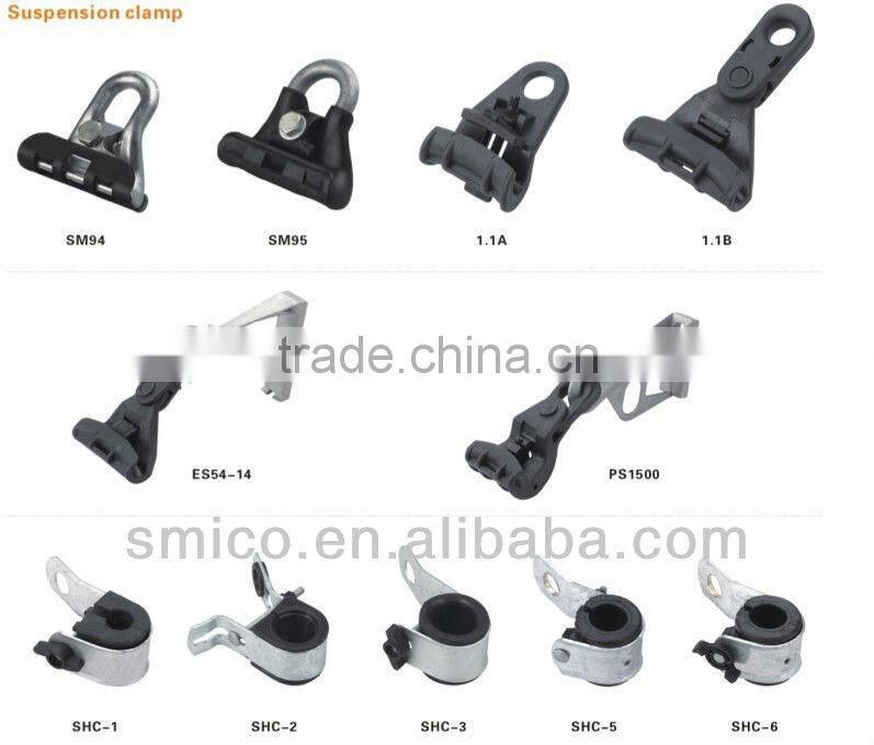 SHC-2 4 cores suspension cable clamp/easily install wire connector