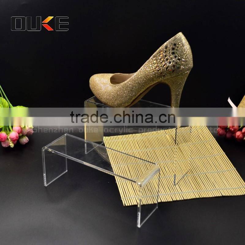 transparent high quality acrylic shoe rack for wholesale