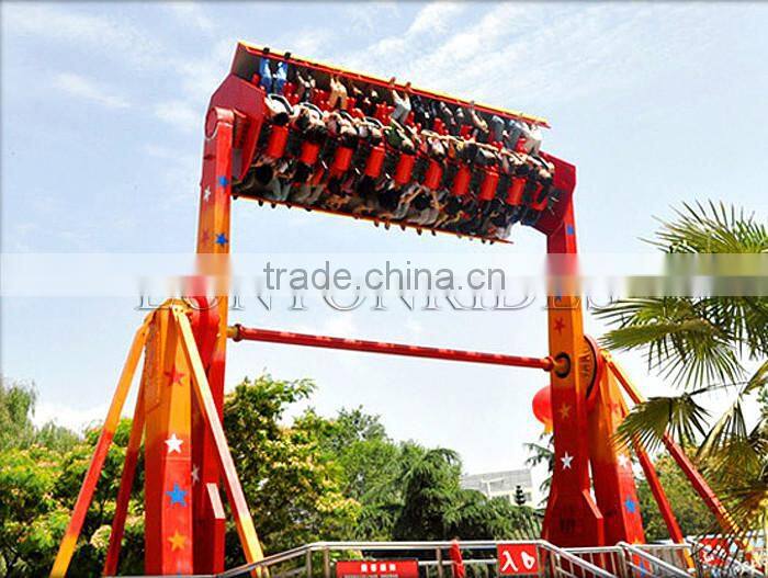 360 Degree Rotary Fun Thrill Rides Top Spin Amusement Machine Equipments
