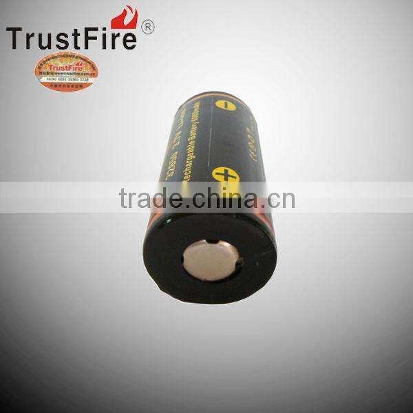 TrustFire new design high capacity 3.7V 6000mAh 32650 rechargeable battery with pcb from guangdong original factory