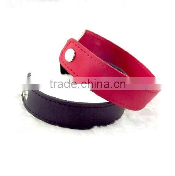 Real capacity leather Wrist band Pen drive 8gb Usb Bracelet memory stick