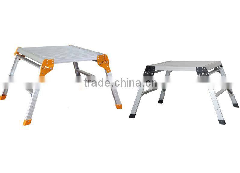 aluminium working platform agility standing ladder work bench