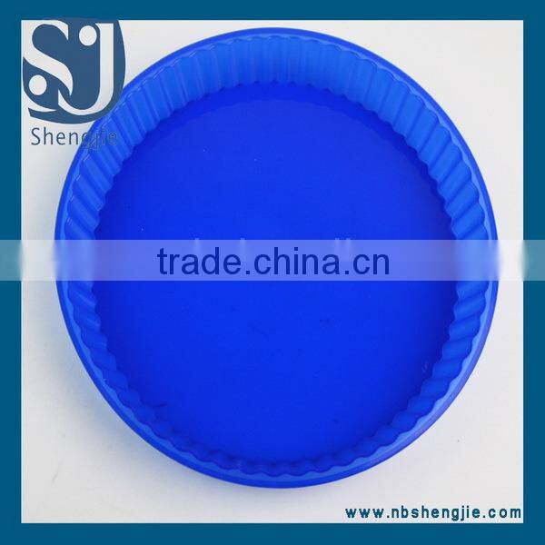 Trade Assurance Heat resistance 5 inch silicone baking pan round shape silicone cake pan