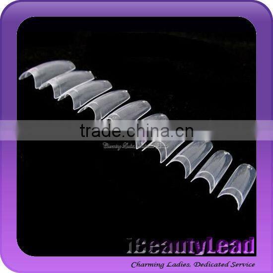 2015 French nail tips fake nails with 500 pieces/bag
