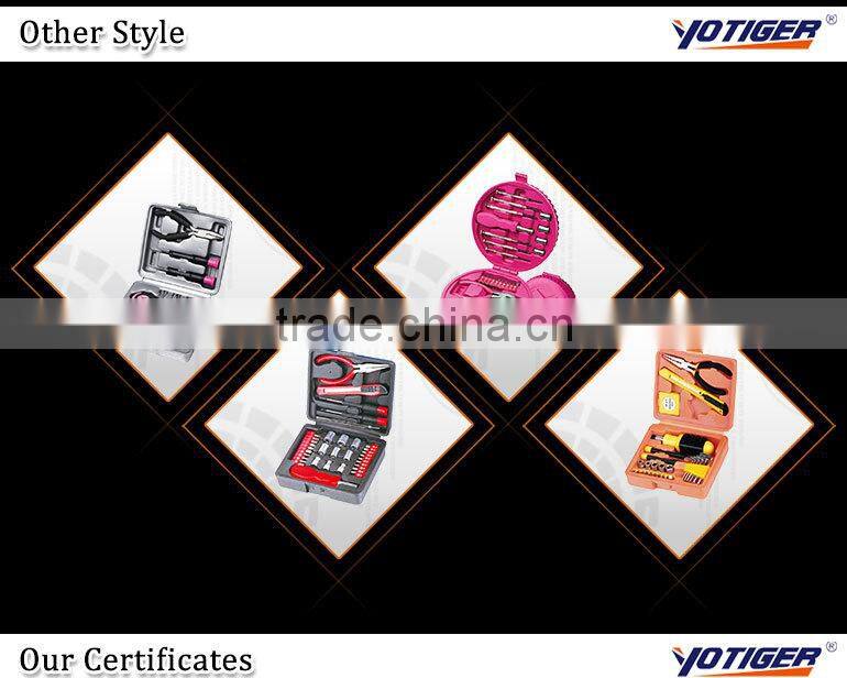 7pcs Combine Pink Home Appliance Repair Hand Work Tools Kit Set