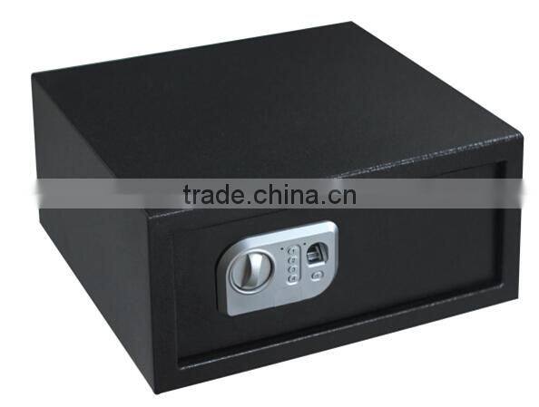 Metal electronic fingerprint hotel safe,high security fingerprint hotel in-room safe deposit box