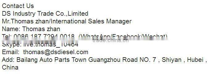 Shiyan DS original rail pressure Sensor 0281002937 0281006364 for DCEC engine parts