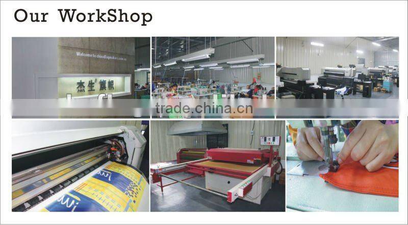 Indoor Banner Decorative Beach Flag With Fiberglass Rod