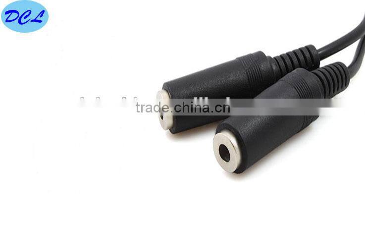 3.5MM audio cable male to 2*female 5m