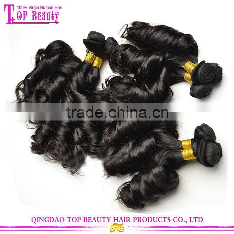 5A grade mongolian hair extensions sexy aunty funmi virgin mongolian hair