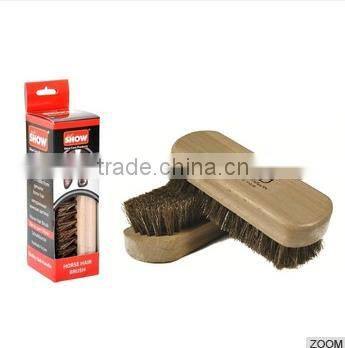 High Quality Shoe Brush 100% Horse Hair