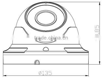 LS VISION 1.3MP POE Small Varifocal Home Dome IP Camera for Home and shop
