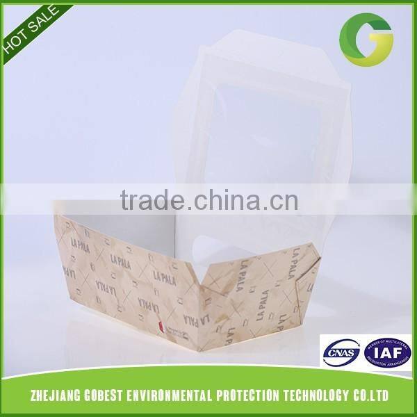 Zhejiang GoBest Full printing paper food packaging for fast food restaurant