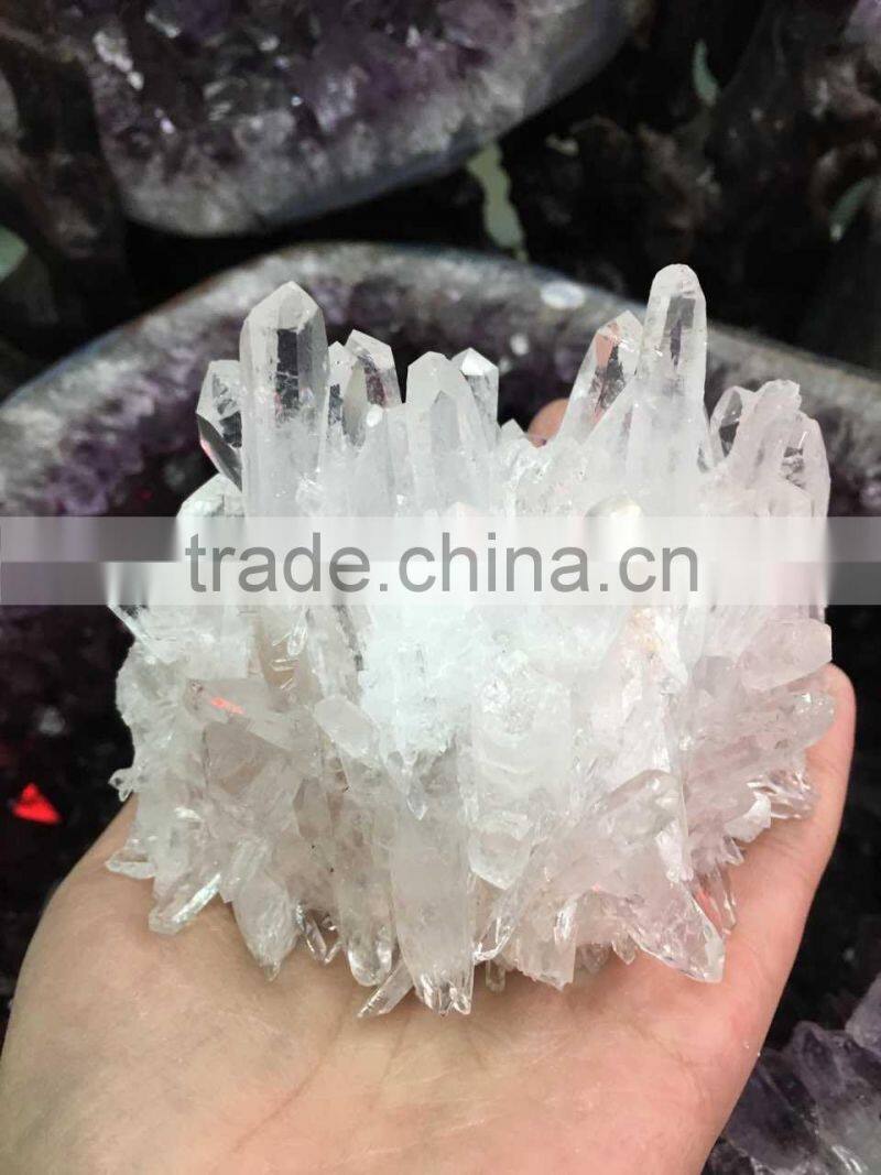 White cluster for decoration or business gift naturally