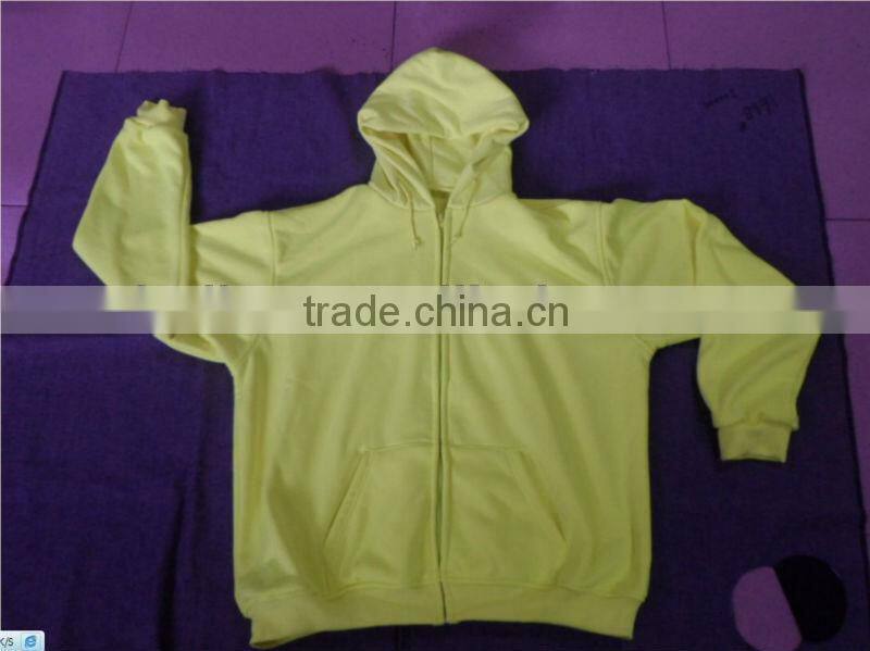 Hi Vis Yellow Polar Fleece jacket