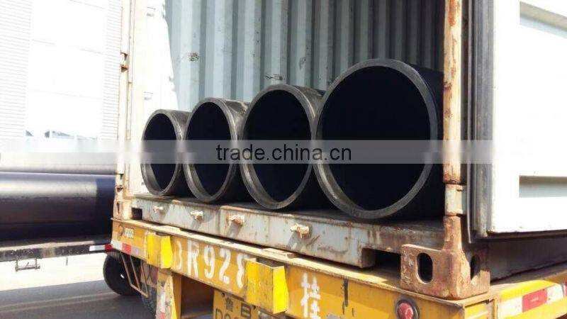 Hot-sale pure materials PE100 pe plastic pipes 160mm for drinking water supply