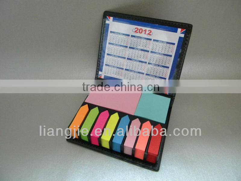 Sticky Note and Flags of Red Organizer