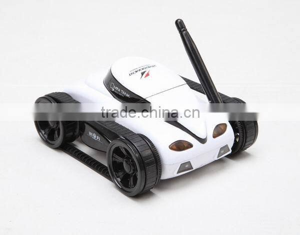 Mini i-Spy 4CH RC Tank WiFi FTV Car Android/IOS Controled WiFi Camera Remote Control Tank