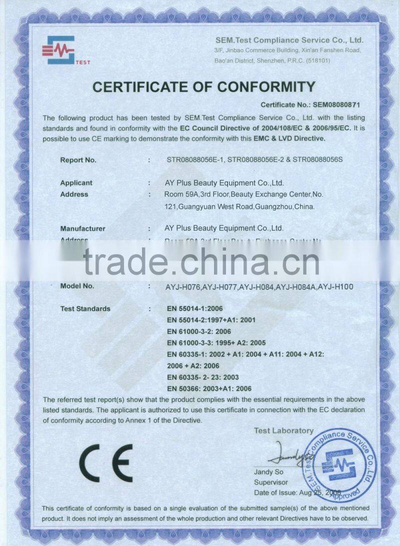 good price ultrasonic skin scrubber for back/foot/hand scrubber home use AYJ-H100D