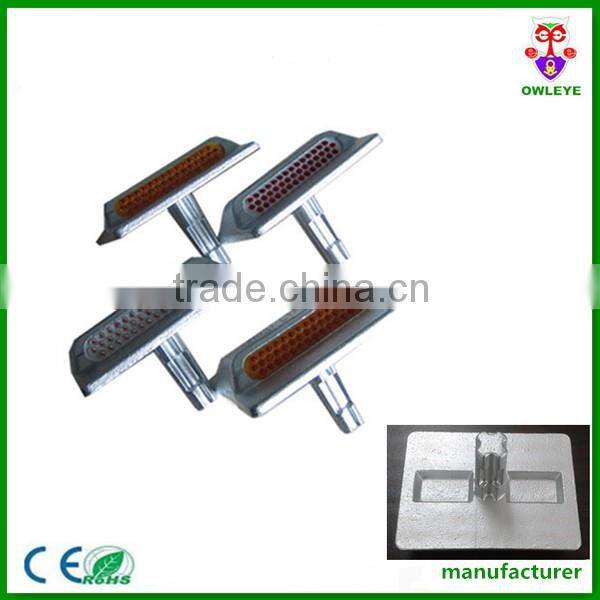 Pressure Over 30T Yellow Cat Eyes Reflective Road Studs For Driveway