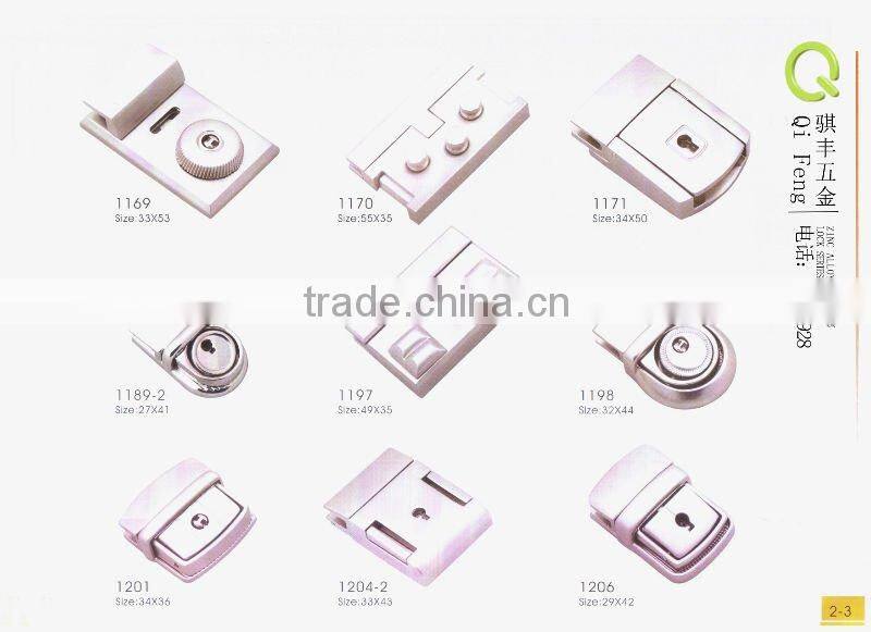 hardware for handbags decorative lock foldable bag hook cam lock
